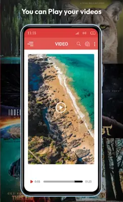 Video Player android App screenshot 1